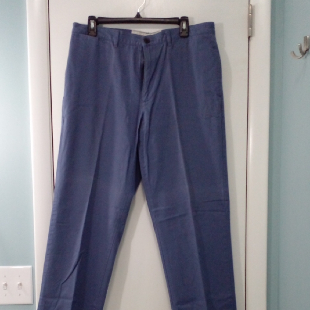 Lands' End Men's Chinos in Slate Blue